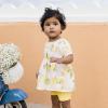 imageBurts Bees Baby Baby Girls Top and Shorts Set Tunic and Shorts Bundle 100 Organic CottonDawn