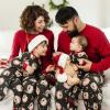 imageBurts Bees Baby Baby Mens Family Christmas Pajamas Matching SetsOrganic Cotton PJs for Kids Toddlers Adults Candy Cane Bears Medium