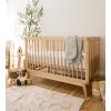 imageBurts Bees Baby Infant Reversible Blankets 100 Organic Cotton GOTS Certified  Pine Forest Prints with Quilting Pattern Soft Nursery Blanket with 100 Polyester Fill for Size 30 x 40 InchSwaying Branches Blue
