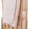 imageBurts Bees Baby Infant Reversible Blankets 100 Organic Cotton GOTS Certified  Pine Forest Prints with Quilting Pattern Soft Nursery Blanket with 100 Polyester Fill for Size 30 x 40 InchSwaying Branches Pink