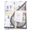 imageBurts Bees Baby Infant Reversible Blankets 100 Organic Cotton GOTS Certified  Pine Forest Prints with Quilting Pattern Soft Nursery Blanket with 100 Polyester Fill for Size 30 x 40 InchPine Forest