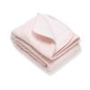 imageBurts Bees Baby Infant Reversible Blankets 100 Organic Cotton GOTS Certified  Pine Forest Prints with Quilting Pattern Soft Nursery Blanket with 100 Polyester Fill for Size 30 x 40 InchSwaying Branches Pink