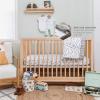 imageBurts Bees Baby Infant Reversible Blankets 100 Organic Cotton GOTS Certified  Pine Forest Prints with Quilting Pattern Soft Nursery Blanket with 100 Polyester Fill for Size 30 x 40 InchPine Forest