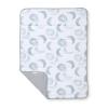imageBurts Bees Baby Infant Reversible Blankets 100 Organic Cotton GOTS Certified  Pine Forest Prints with Quilting Pattern Soft Nursery Blanket with 100 Polyester Fill for Size 30 x 40 InchCloud Hello Moon