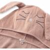imageBurts Bees Baby Toddler Hooded Animal Character Towels Organic Cotton Unisex Bath Essentials Soft Nursery Towel for KidsBunny