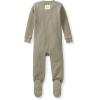 imageBurts Bees Baby Unisex Baby Honeysoft Sleeper Pajamas Zip Front Nonslip Footed Footie Pjs Organic Cotton ampamp LyocellTranquility Thermal