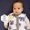 imageBurts Bees Baby Unisex Beekeeper Wearable Blanket Organic Cotton  Light Weight or Medium Weight  Newborn EssentialsFriendly Bears