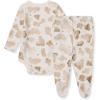 imageBurts Bees Baby Unisex Bodysuit and Pant Set 100 Organic CottonHummus