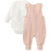 imageBurts Bees Baby babyboys Jumpsuit 100 Organic Cotton Onepiece Short Sleeve Long Sleeve CoverallDitsy Floret