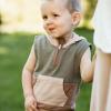 imageBurts Bees Baby babyboys Shirt and Pant Set Top ampamp Bottom Outfit Bundle 100 Organic CottonSleeveless Colorblocked