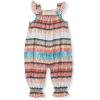 imageBurts Bees Baby babygirls Jumpsuit 100 Organic Cotton Onepiece Sleeveless Outfit CoverallWoven Stripe