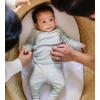 imageBurts Bees Baby babygirls Unisex Baby Take Me Home Set 3piece Top Pant and Hat BundleEggshell