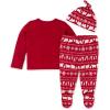 imageBurts Bees Baby babygirls Unisex Baby Take Me Home Set 3piece Top Pant and Hat BundleKodiak Fair Isle