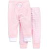 imageBurts Bees Baby unisexbaby Knit Jogger Pants Baby Sweatpants 100 Organic Cotton Infant BottomsBlossom SolidStripes 2pk