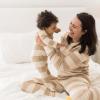 imageMommy ampamp Me Rugby Stripe Organic Cotton Pajamas  OatOat Rugby Stripe