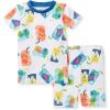 imageBurts Bees Baby Baby Boys Pajamas Sleeve Tee and Shorts 2Piece Pj Set 100 Organic CottonJuice Box