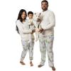 imageBurts Bees Baby Baby Mens Family Christmas Pajamas Matching SetsOrganic Cotton PJs for Kids Toddlers Adults Winter Cabin 2024 Small