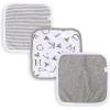 imageBurts Bees Baby Infant Washcloths 100 Organic Cotton Soft and Super Absorbent Knit Terry ampamp Woven Terry Wash ClothAbeec
