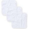 imageBurts Bees Baby Infant Washcloths 100 Organic Cotton Soft and Super Absorbent Knit Terry ampamp Woven Terry Wash ClothCloud Woven Terry