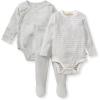 imageBurts Bees Baby Unisex Baby Bodysuit and Pant Set 100 Organic Cotton Infant OutfitAmsterdam