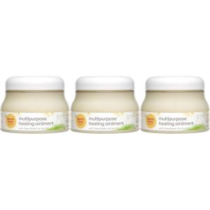 imageBurts Bees Baby 100 Natural Multipurpose Ointment Face ampamp Body Baby Ointment  75 Ounce Tub75 Ounce Pack of 3
