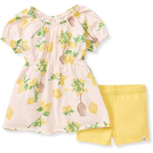 imageBurts Bees Baby Baby Girls Top and Shorts Set Tunic and Shorts Bundle 100 Organic CottonDawn