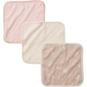 imageBurts Bees Baby Infant Washcloths 100 Organic Cotton Soft and Super Absorbent Knit Terry ampamp Woven Terry Wash ClothWhimsical Floral