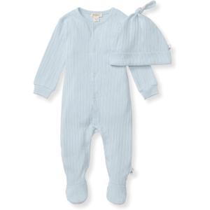 imageBurts Bees Baby Jumpsuit 100 Organic Cotton Onepiece Outfit Coverall With HatOcean Sweet Rib
