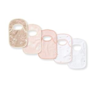 imageBurts Bees Baby Organic Baby Bibs  100 Cotton Newborn Infant Bibs for Baby Boys ampamp GirlsWhimsical Floral
