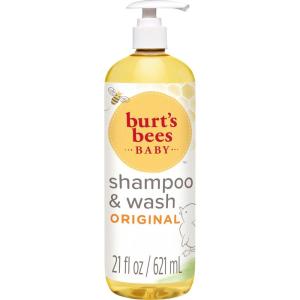 imageBurts Bees Baby Shampoo ampamp Wash Tear Free Soap Baby Care Original12 Ounce Pack of 321 Fl Oz Pack of 1