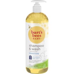 imageBurts Bees Baby Shampoo ampamp Wash Tear Free Soap Baby Care Original12 Ounce Pack of 321 Ounce Pack of 1