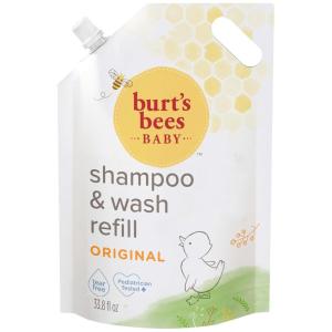 imageBurts Bees Baby Shampoo ampamp Wash Tear Free Soap Baby Care Original12 Ounce Pack of 3338 Fl Oz Pack of 1