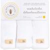 imageBurts Bees Baby Infant Washcloths 100 Organic Cotton Soft and Super Absorbent Knit Terry Wash Cloth  3 Pack SetCloud White