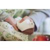 imageBurts Bees Baby Infant Washcloths 100 Organic Cotton Soft and Super Absorbent Knit Terry Wash Cloth  3 Pack SetCloud White