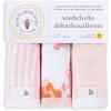 imageBurts Bees Baby Infant Washcloths 100 Organic Cotton Soft and Super Absorbent Knit Terry Wash Cloth  3 Pack SetRosy Spring