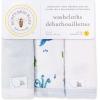 imageBurts Bees Baby Infant Washcloths 100 Organic Cotton Soft and Super Absorbent Knit Terry Wash Cloth  3 Pack SetWhale of a Tale