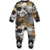 imageBurts Bees Baby Baby Boys Sleep and Play Pjs 100 Organic Cotton Onepiece Zip Front Romper Jumpsuit PajamasHappy New Year