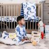 imageBurts Bees Baby Girls 2Piece Long Sleeve Tee and Pants Organic Cotton Pajama SetHello Moon