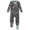 imageBurts Bees Baby Baby Boys Sleeper Pjs 100 Organic Cotton Onepiece Footie Zip Up Jumpsuit Snug Fit PajamasCelestial Moon