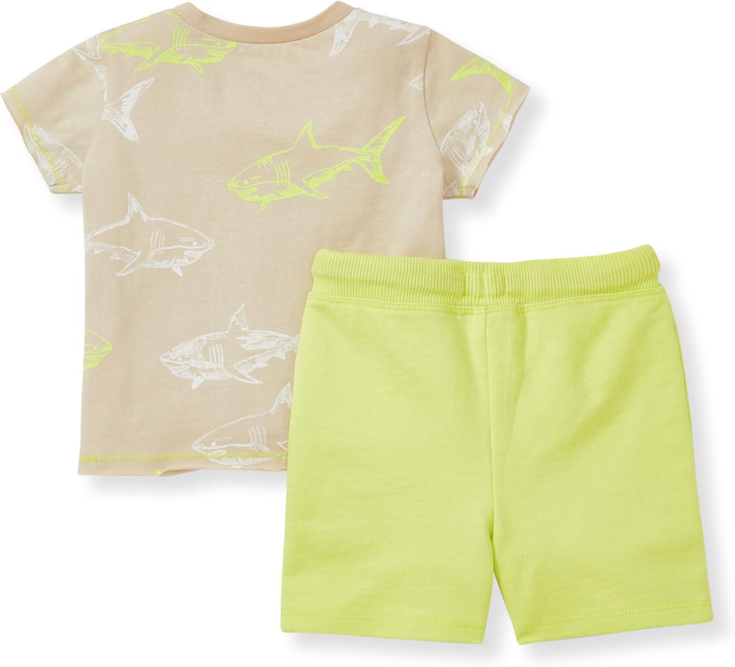 imageBurts Bees Baby Baby Boys Tee and Short SetGreat White Shark
