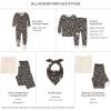 imageBurts Bees Baby Baby 1Piece Family Jammies Matching Holiday Organic Cotton Pajamas Scandi Fair Isle 36 Months