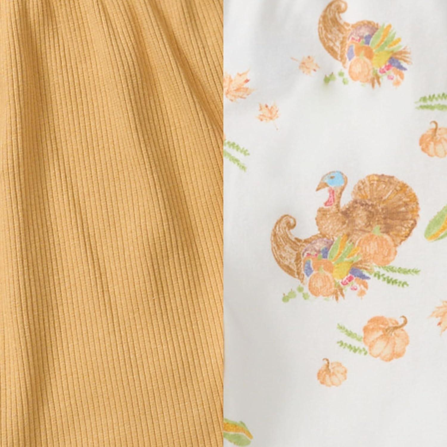 imageBurts Bees Baby babygirls Top and Pant Set Tunic and Leggings Bundle 100 Organic CottonHappy Harvest