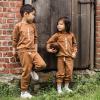 imageBurts Bees Baby babyboys Shirt and Pant Set Top ampamp Bottom Outfit Bundle 100 Organic CottonAcid Wash Football