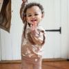 imageBurts Bees Baby babygirls Long Sleeve Top and Pant Set 100 Organic Cotton OutfitLittle Wild Flower