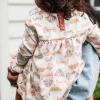 imageBurts Bees Baby babygirls Top and Pant Set Tunic and Leggings Bundle 100 Organic CottonBoho Butterflies