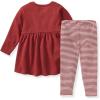 imageBurts Bees Baby babygirls Top and Pant Set Tunic and Leggings Bundle 100 Organic CottonBrick Thermal