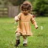 imageBurts Bees Baby babygirls Top and Pant Set Tunic and Leggings Bundle 100 Organic CottonHappy Harvest