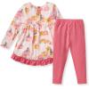 imageBurts Bees Baby babygirls Top and Pant Set Tunic and Leggings Bundle 100 Organic CottonMagical Pumpkin