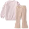 imageBurts Bees Baby babygirls Top and Pant Set Tunic and Leggings Bundle 100 Organic CottonSoft Violet