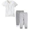 Grey Top & 2-pk Pant Set Grey Top & 2-pk Pant Set